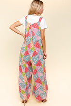 Load image into Gallery viewer, Haptics Full Size Printed Wide Leg Overalls with Side Pockets
