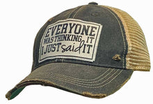 Load image into Gallery viewer, Everyone Was Thinking It I Just Said It Trucker Hat Cap
